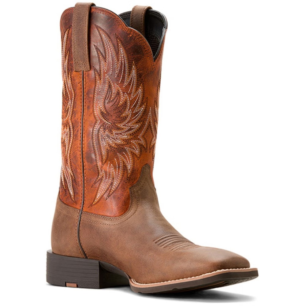 Ariat® (Men's 12 D) Sport Rider™ Performance Western Boot in Brown - $220